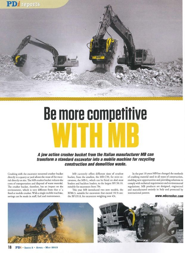 BE MORE COMPETITIVE WITH MB!