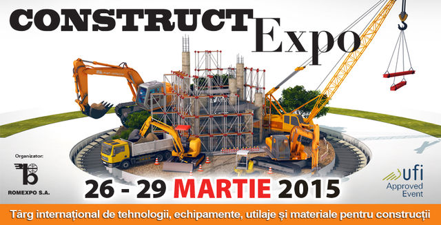 MB will be present at CONSTRUCT EXPO - Bucharest, Romania