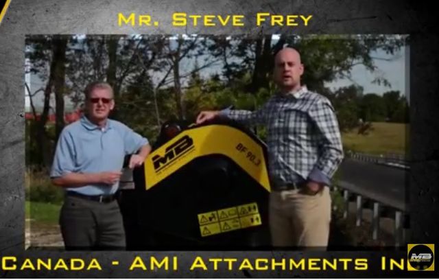 Our dealer Ami Attachments from Canada talk about MB 